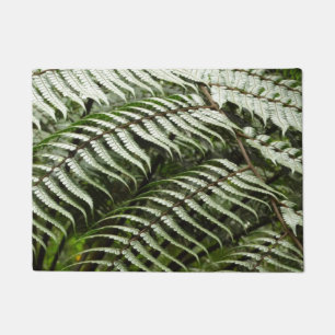 Felpudo Fern Fronds II Naturaleza verde oscura