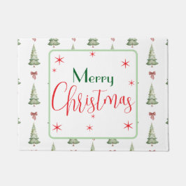 Felpudo Festive Merry Christmas Door Mat