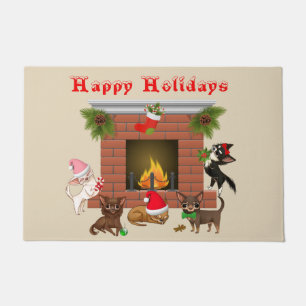 Felpudo Festividad Navidades de Chihuahua