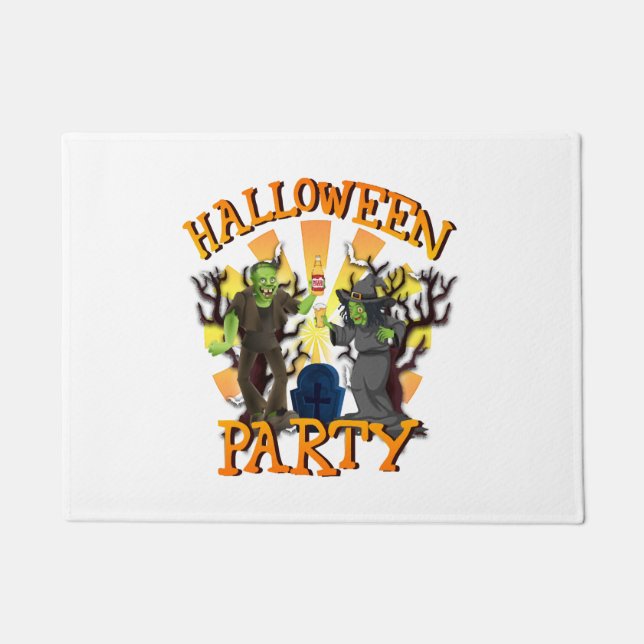 Felpudo Fiesta de Halloween (Anverso)