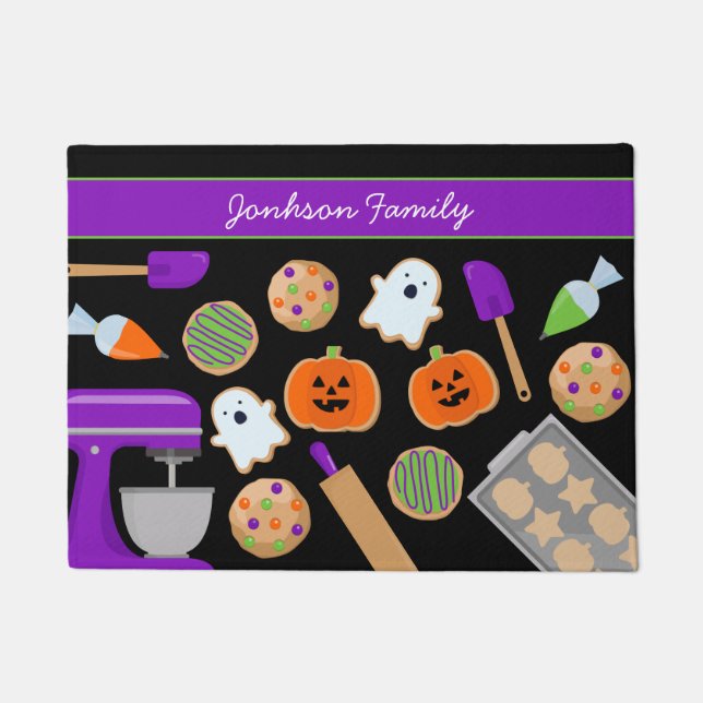 Felpudo Fiesta DE HALLOWEEN COOKIES (Anverso)
