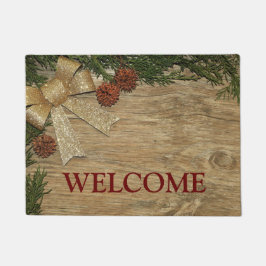 Felpudo Fiesta de navidades Golden Green deja a la rusa ro