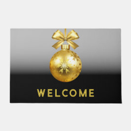 Felpudo Fiesta de Ornamento de Oro