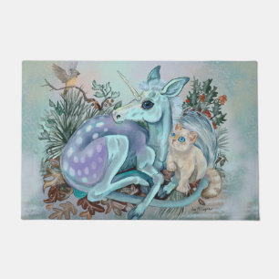 Felpudo Fiesta de unicornio para los fogones