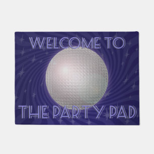 Felpudo Fiesta Pad Novedad divertida Disco Ball Fiesta Esl