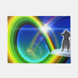 Felpudo Figura de misterio en el Stargate interdimensional