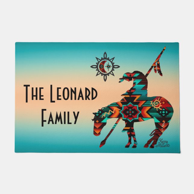 Felpudo Fin De La Doormat De Trail (Anverso)