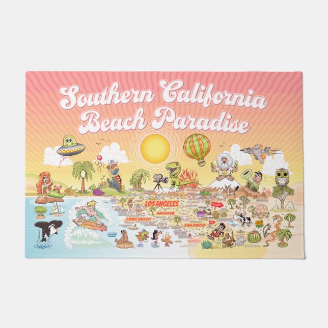 Felpudo Final SoCal Sunset (Anverso)