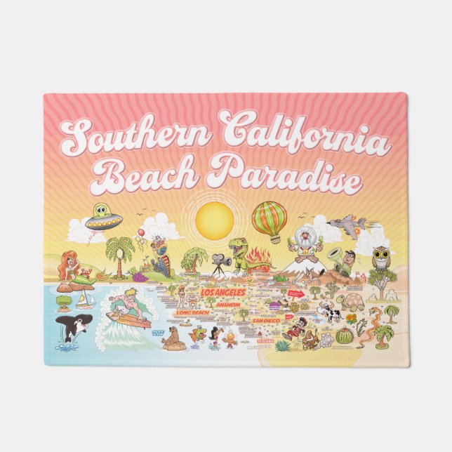 Felpudo Final SoCal Sunset (Anverso)