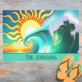 Felpudo Firma de Sol y Surf