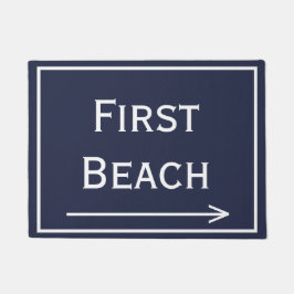Felpudo First Beach Newport Doormat