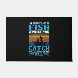 Felpudo Fisher Art Un Montón De Pescados