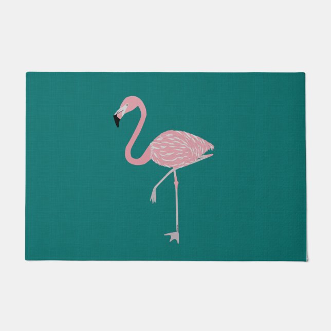 Felpudo Flamingo Doormat (Anverso)