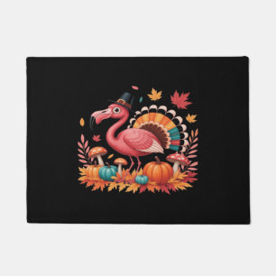 Felpudo Flamingo Turquía aguda flamenco Turquía caen de la