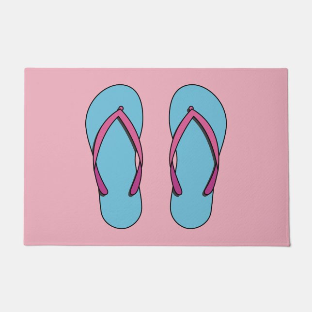 Felpudo Flip Flops de playa (Anverso)