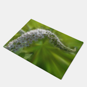 Felpudo Flor blanca ondulada