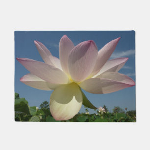 Felpudo Flor de Lotus y cielo azul II