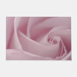 Felpudo Flor de macro Rosa