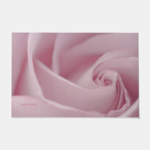 Felpudo Flor de macro Rosa