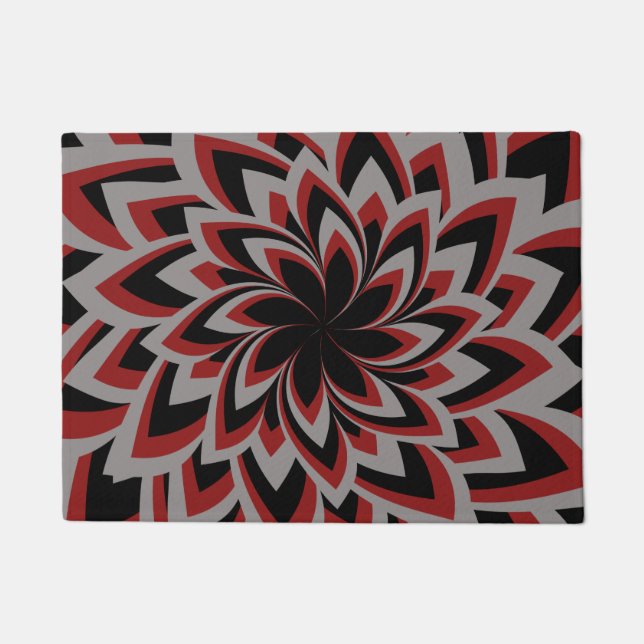 FELPUDO FLOR DE REMOLINO COMPLETO (Anverso)
