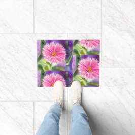 Felpudo Flor morada