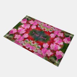Felpudo Flor rosa Bougainvillea