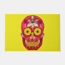 Felpudo Flor Skull 6