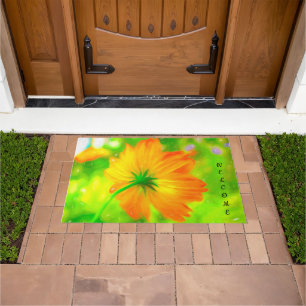 Felpudo Flor Sunshine Welcome Mat