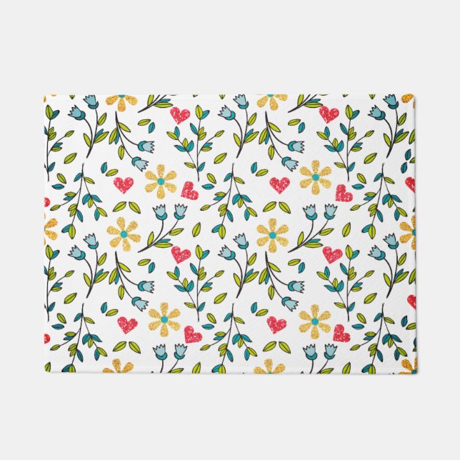 Felpudo Floral (Anverso)