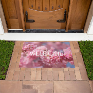 Felpudo Floral de cerezo rosa Sakura