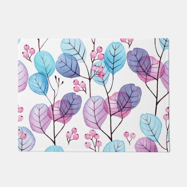 Felpudo Floral estética (Anverso)