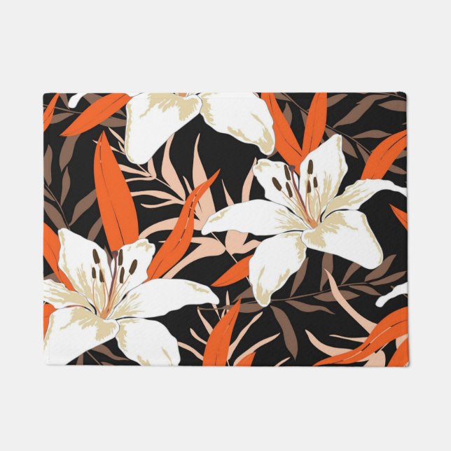 Felpudo Floral estética (Anverso)