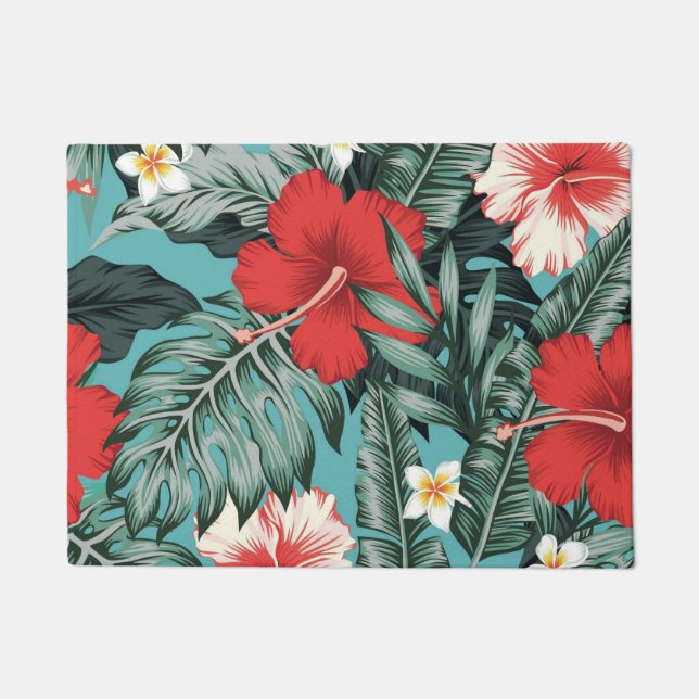 Felpudo Floral estética (Anverso)