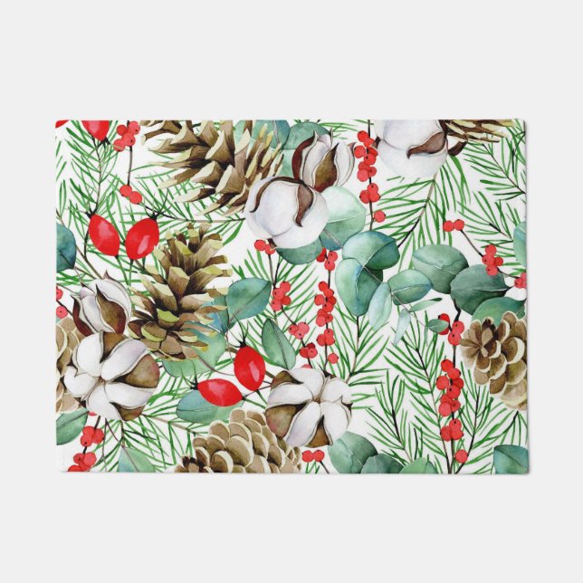 Felpudo Floral estética (Anverso)