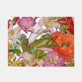 Felpudo Floral estética