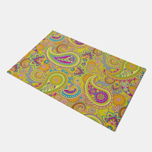 Felpudo Floral Paisley sin fisuras I + tus ideas (Angular)