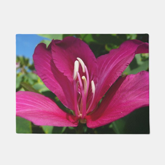 Felpudo Floral tropical (Anverso)