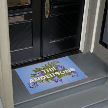 Flores azules de Canadá Columbine personalizadas