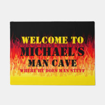 Flores de arcos calientes rojos - Cueva masculina