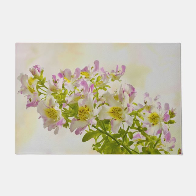 Felpudo Flores de mariposa (Anverso)