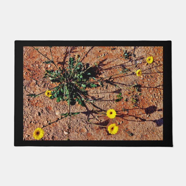 Felpudo Flores del desierto (Anverso)