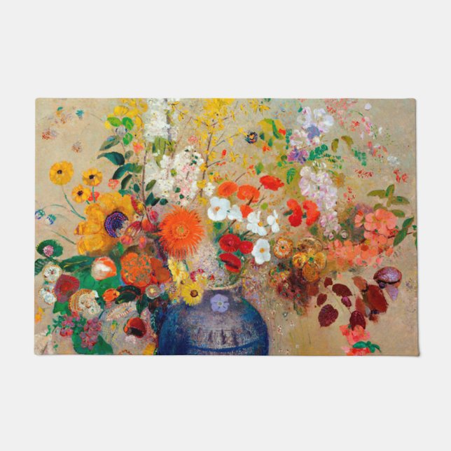 Felpudo Flores, Redon (Anverso)