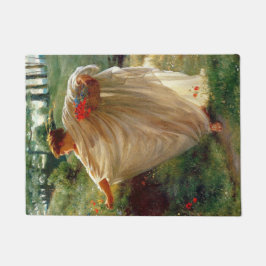 Felpudo Flores silvestres (por Edward Poynter)