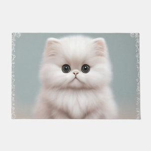 Felpudo Fluffy Persian Nursery Cat Art