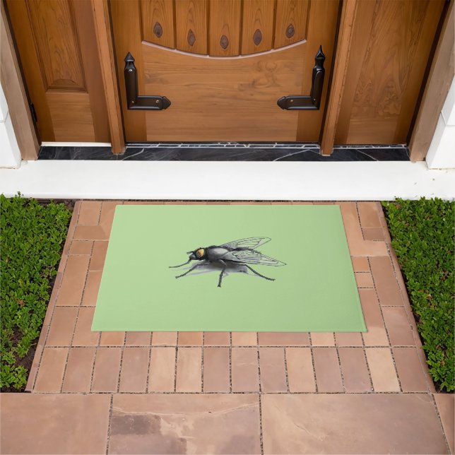 Felpudo Fly Buddy Green Doormat (Exterior)