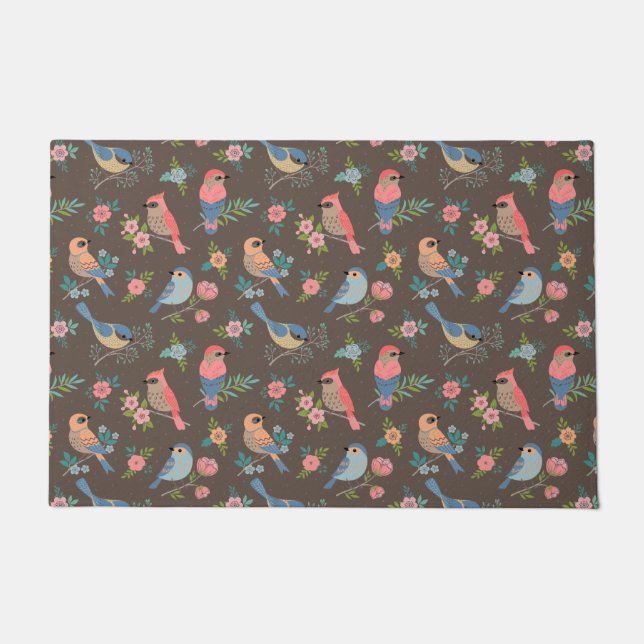 Felpudo Focas - Aves - Decoración en casa - Regalos únicos (Anverso)