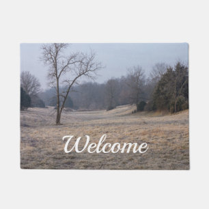 Felpudo Foggy Meadow Welcome Doormat