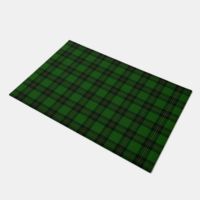 Felpudo Forbes tartan verde chicharrón (Angular)