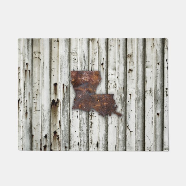 Felpudo Forma Rusty Louisiana (Anverso)
