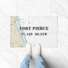 Felpudo Fort Pierce FL Latitude Longitud Náutica Bote
